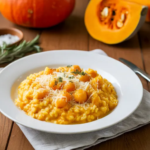 Esskasten-Kürbis-Risotto