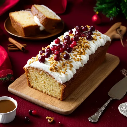 Bolo de Cenoura com Cranberry