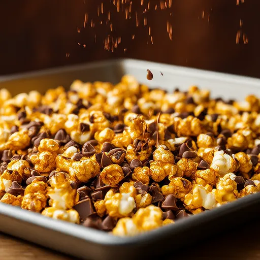 Chocolate-Covered Caramel Corn