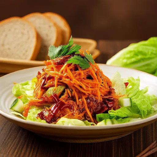 Acılı Dill Turşulu Ton Balığı Salatası