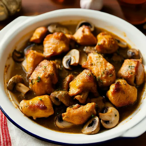 Ayam Marsala Slow Cooker