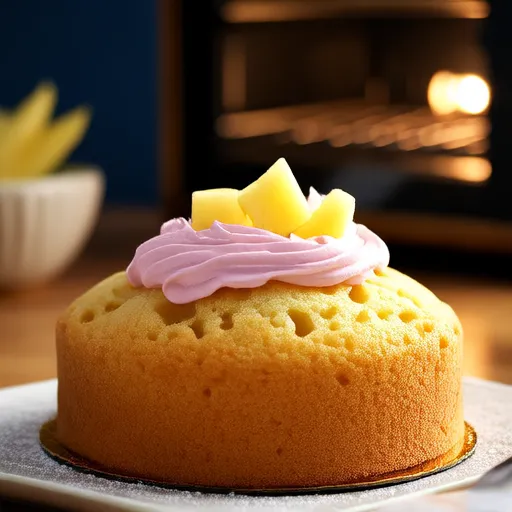 Pineapple Angel Food Cake
