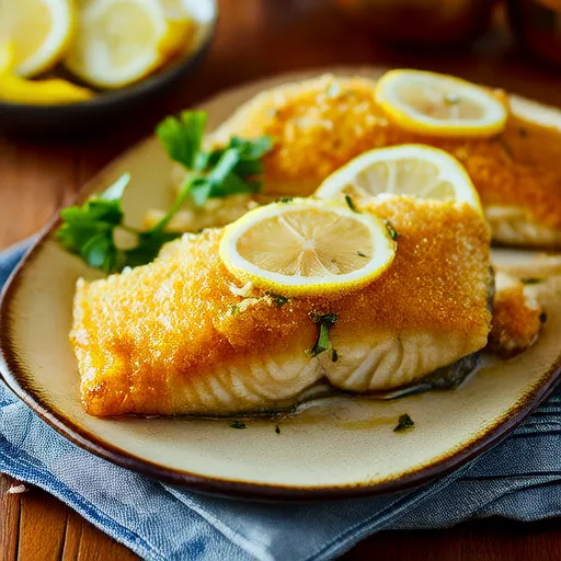 Mediterranean Baked Cod with Lemon