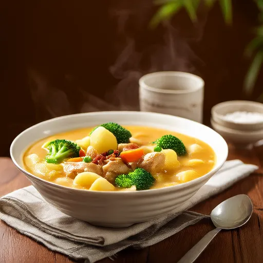 Loaded Chicken Potato Soup