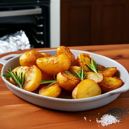 Красные картофельные клинья Беллы с розмарином