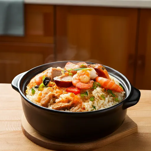 Shrimp, Sausage, and Fish Jambalaya