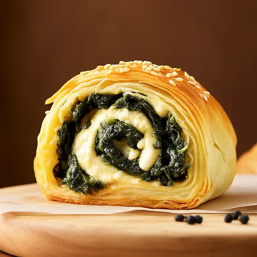 Rotolini di Spinaci con Pasta Sfoglia