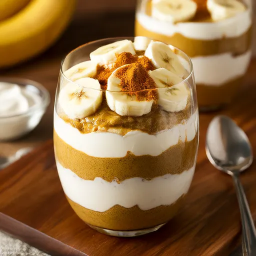 Jeans Bananenpudding-Parfait