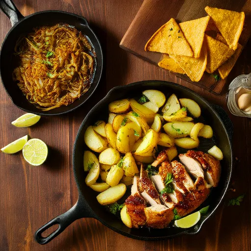 Ayam Fajitas Kayu Manis dan Jeruk Nipis