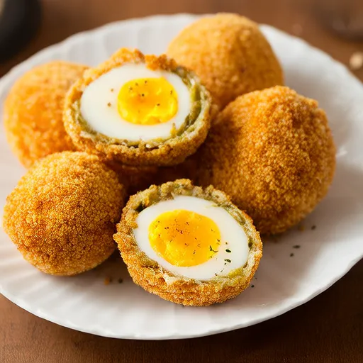Ovos Recheados Fritos