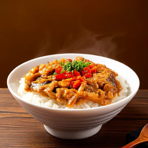Bát cơm cá ngừ cay