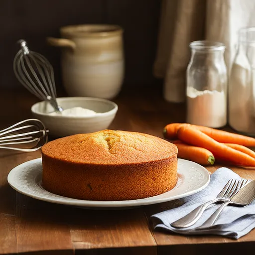 Torta di Carote Veloce al Frullatore
