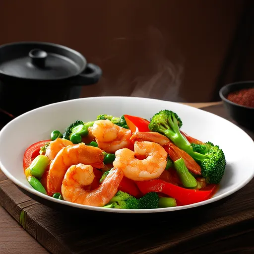 Shrimp and Chicken Stir-Fry