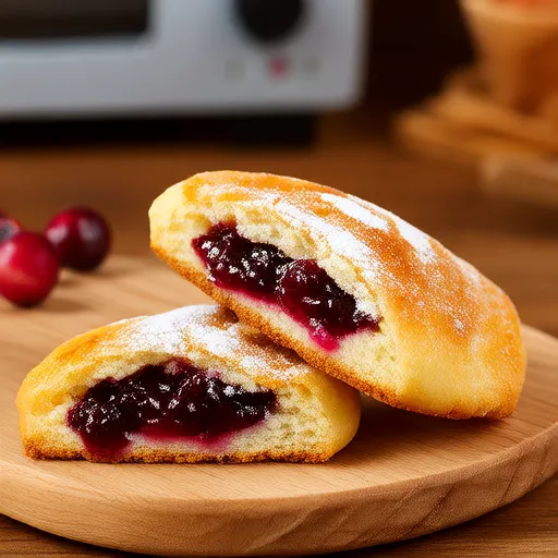 Galletas Linzer de Arándano