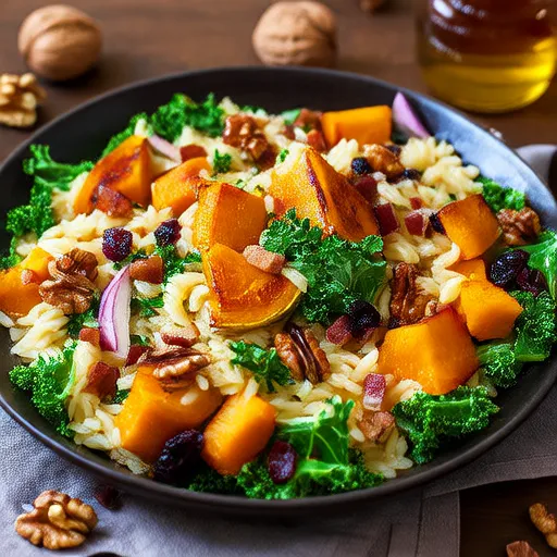 Fall Harvest Orzo Pasta Salad