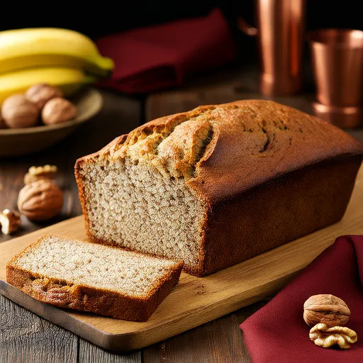 Pan de Plátano de Trigo Sarraceno