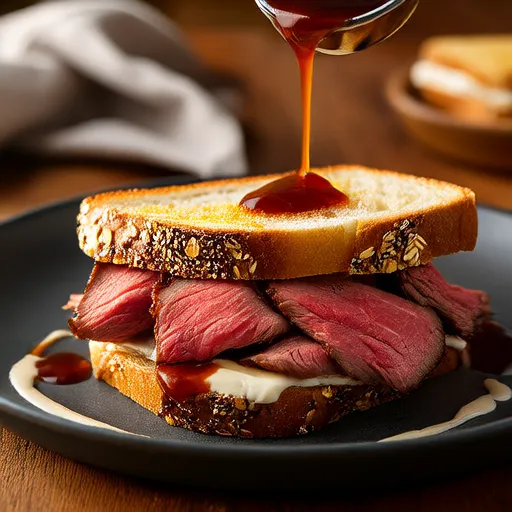 Slow Cooker Corned Beef Reuben Sandwiches