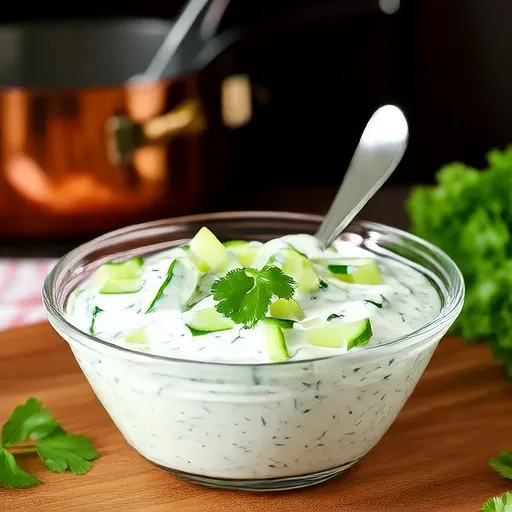 Sauce au concombre pour gyro