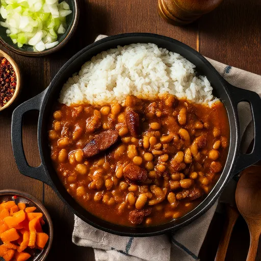 Autentici Fagioli Rossi e Riso della Louisiana