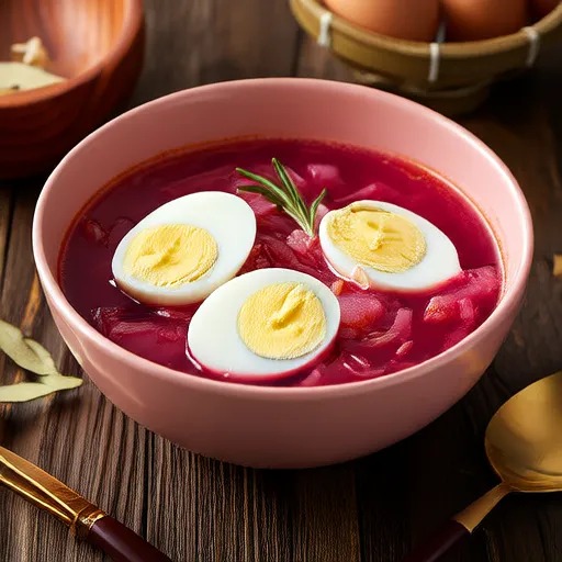 立陶宛冷甜菜汤（Šaltibarščiai）