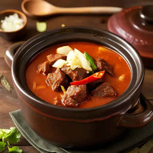 Spicy Beef Curry Stew for the Slow Cooker