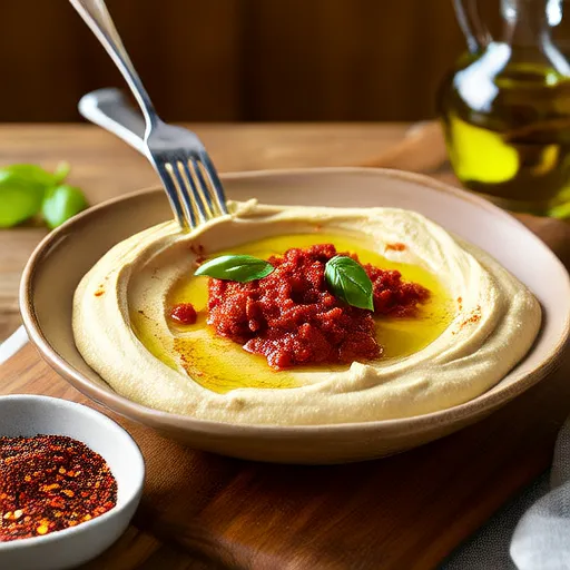 Sun-Dried Tomato Hummus