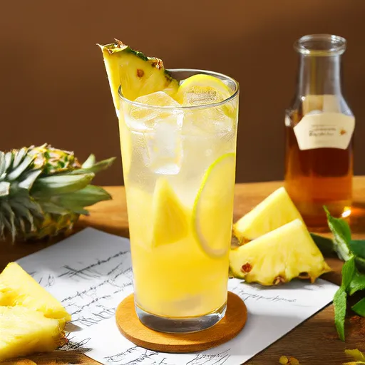 Just-Right Pineapple Lemonade from Scratch