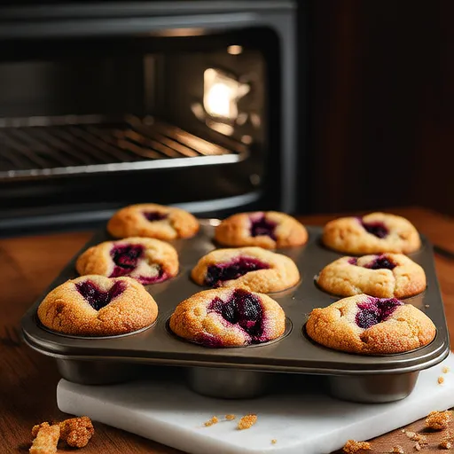 Plum Streusel Muffins