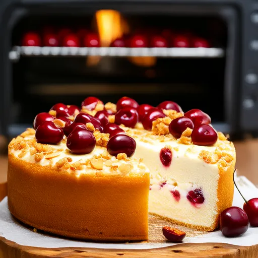 Cherry Cream Cheese Cake