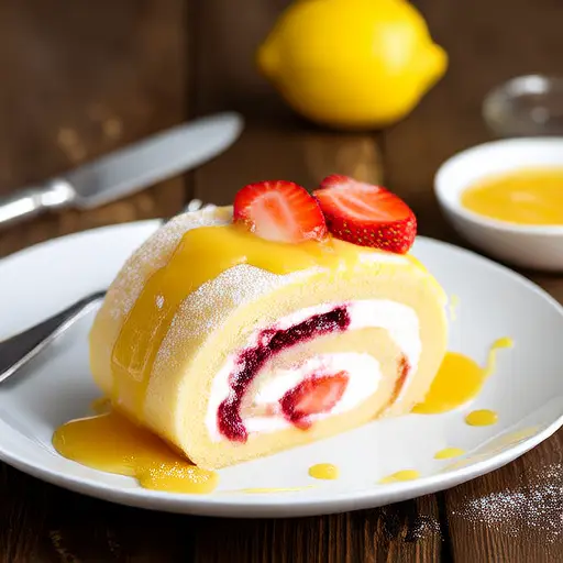 Strawberry Lemon Cheesecake Rolls