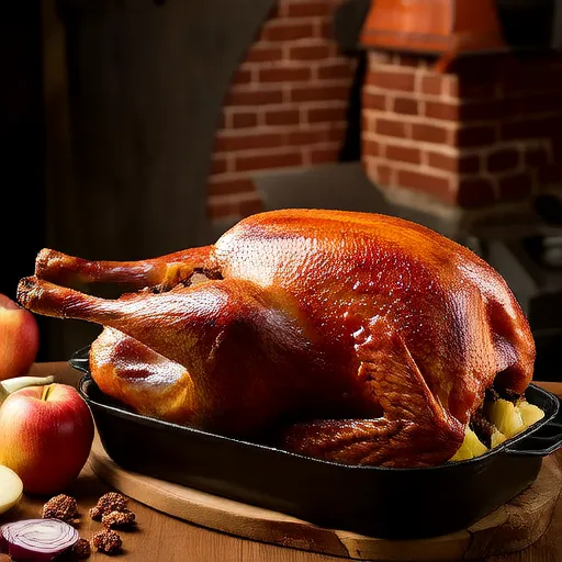 Turkey in a Smoker