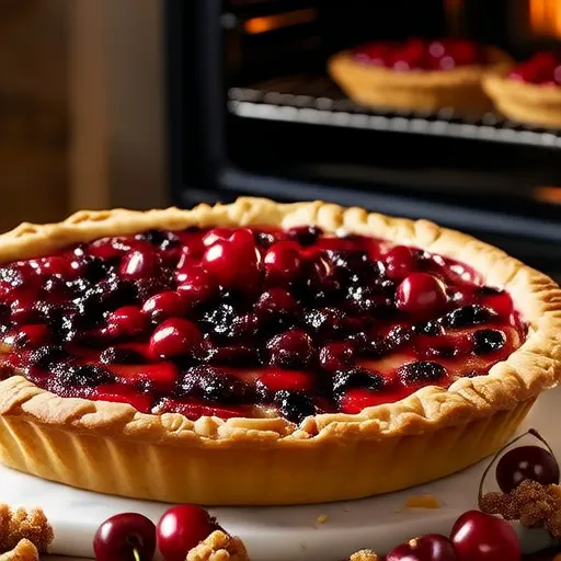 Cherry-Raspberry Pie