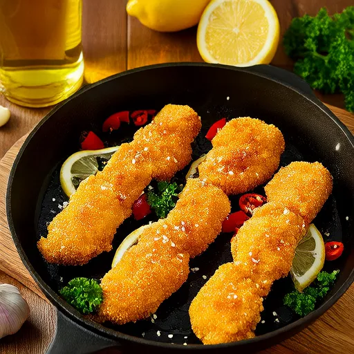 Limon Sarımsaklı Tereyağlı Tavuk Spiedini