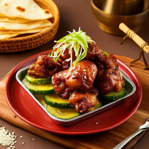 Chicken Teriyaki Tacos