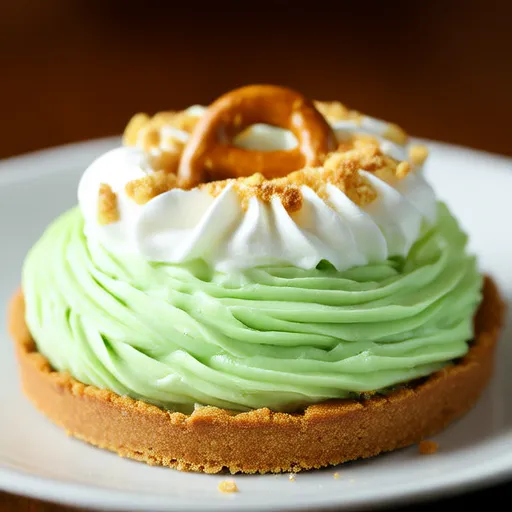 Pai Jeruk Kunci dan Pretzel
