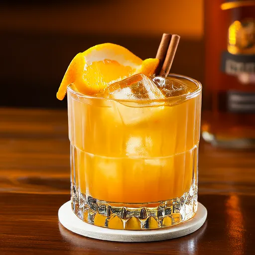 Oolong, Orange, and Whiskey Punch