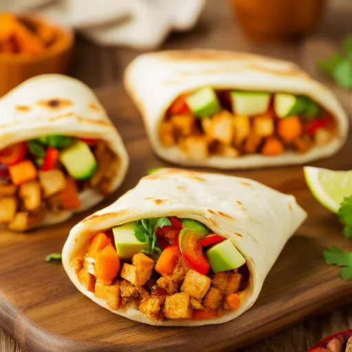 Tofu Scramble Wraps