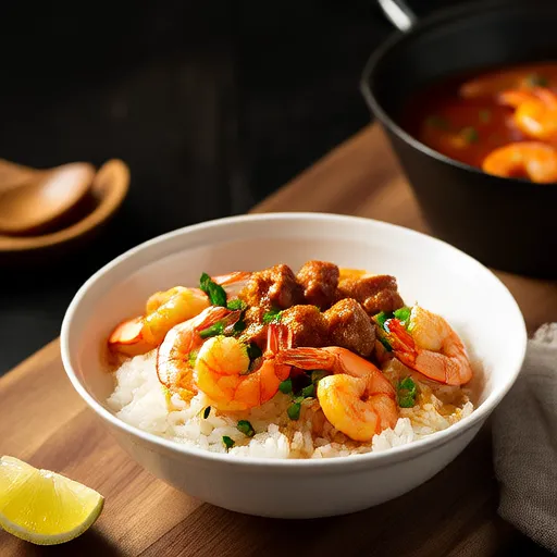 Shrimp and Smoked Sausage Jambalaya