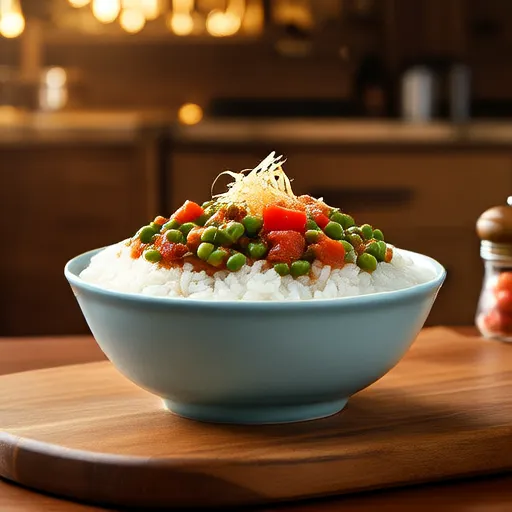 Cacerola de judías verdes y arroz