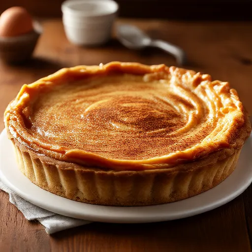 Tarte Meringuée aux Patates Douces de Grand-Père