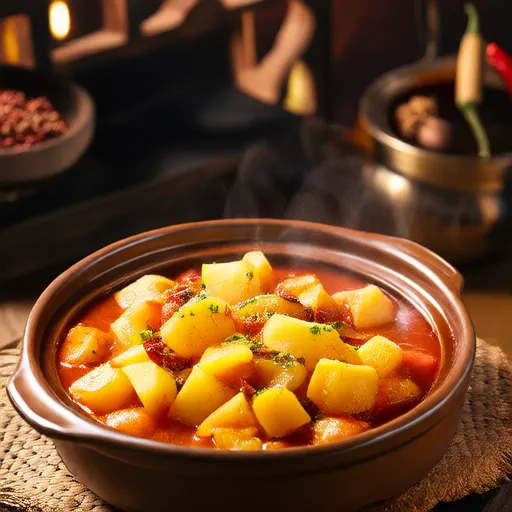 Chtitha Batata (Algerian Potato Stew)