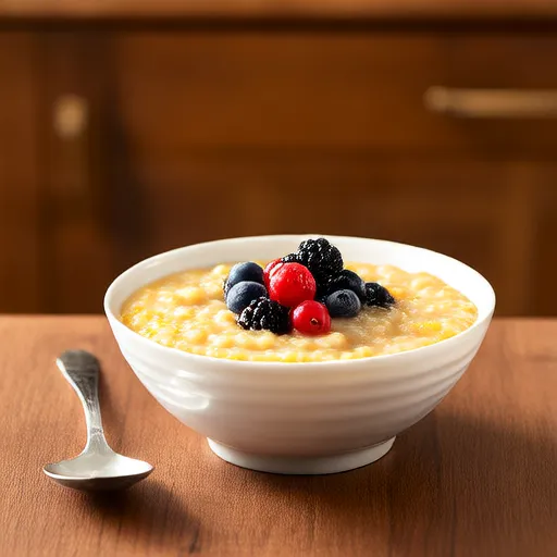 Kahvaltı Polenta Porridge