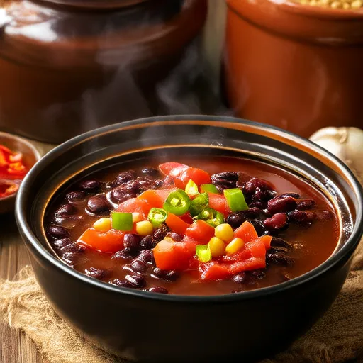 Chili de Frijoles Negros