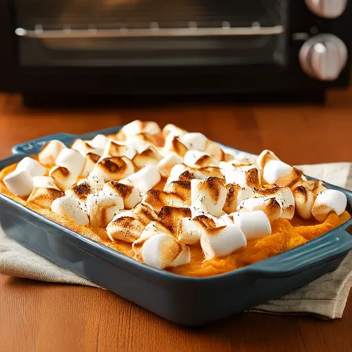 Sweet Potato Casserole with Marshmallows