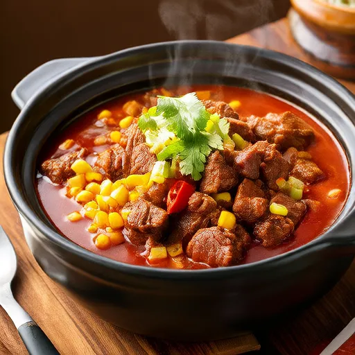 简易牛肉辣椒