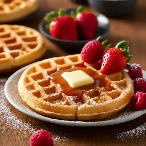 Wafel Buttermilk Lembut dan Mudah