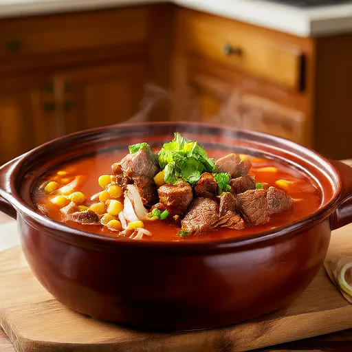 Zuppa di Pozole di Manzo