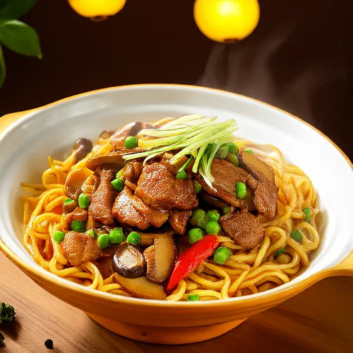Lo Mein de Cerdo