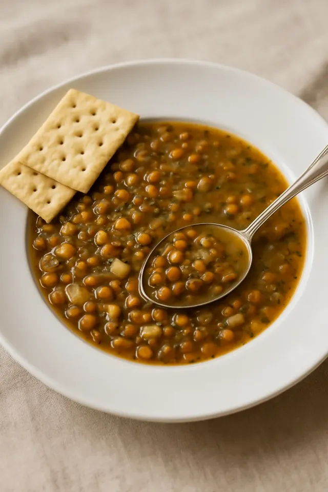 Sonbahar Mercimek Çorbası