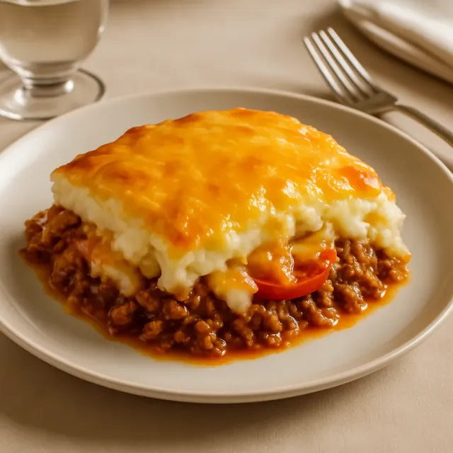 Pastel de carne estilo británico